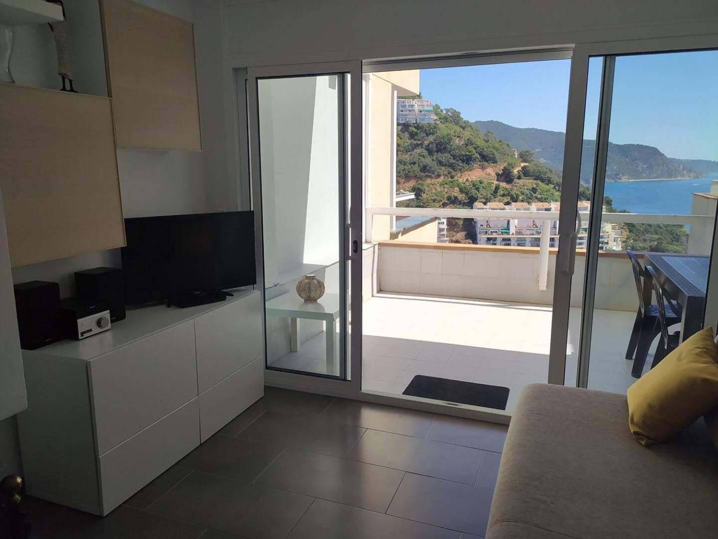Appartement Xalana Con Terraza Y Magnificas Vistas Al Mar à Gérone Extérieur photo