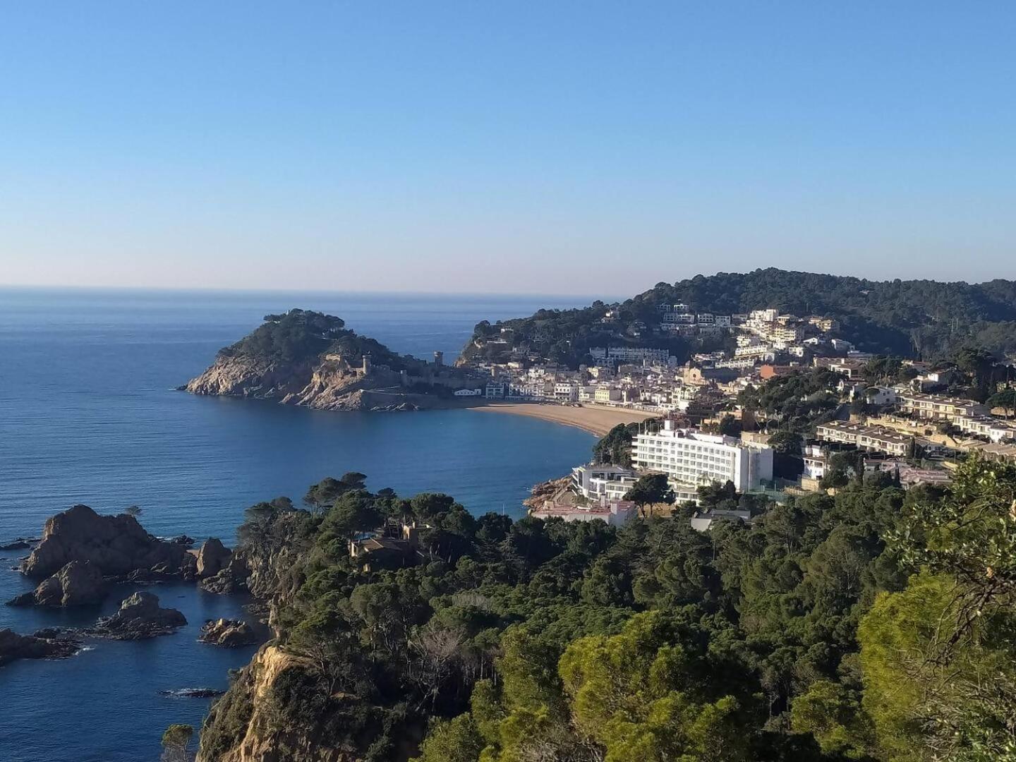 Appartement Xalana Con Terraza Y Magnificas Vistas Al Mar à Gérone Extérieur photo
